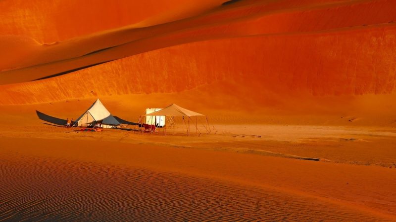 Wüsten-Glamping Oman