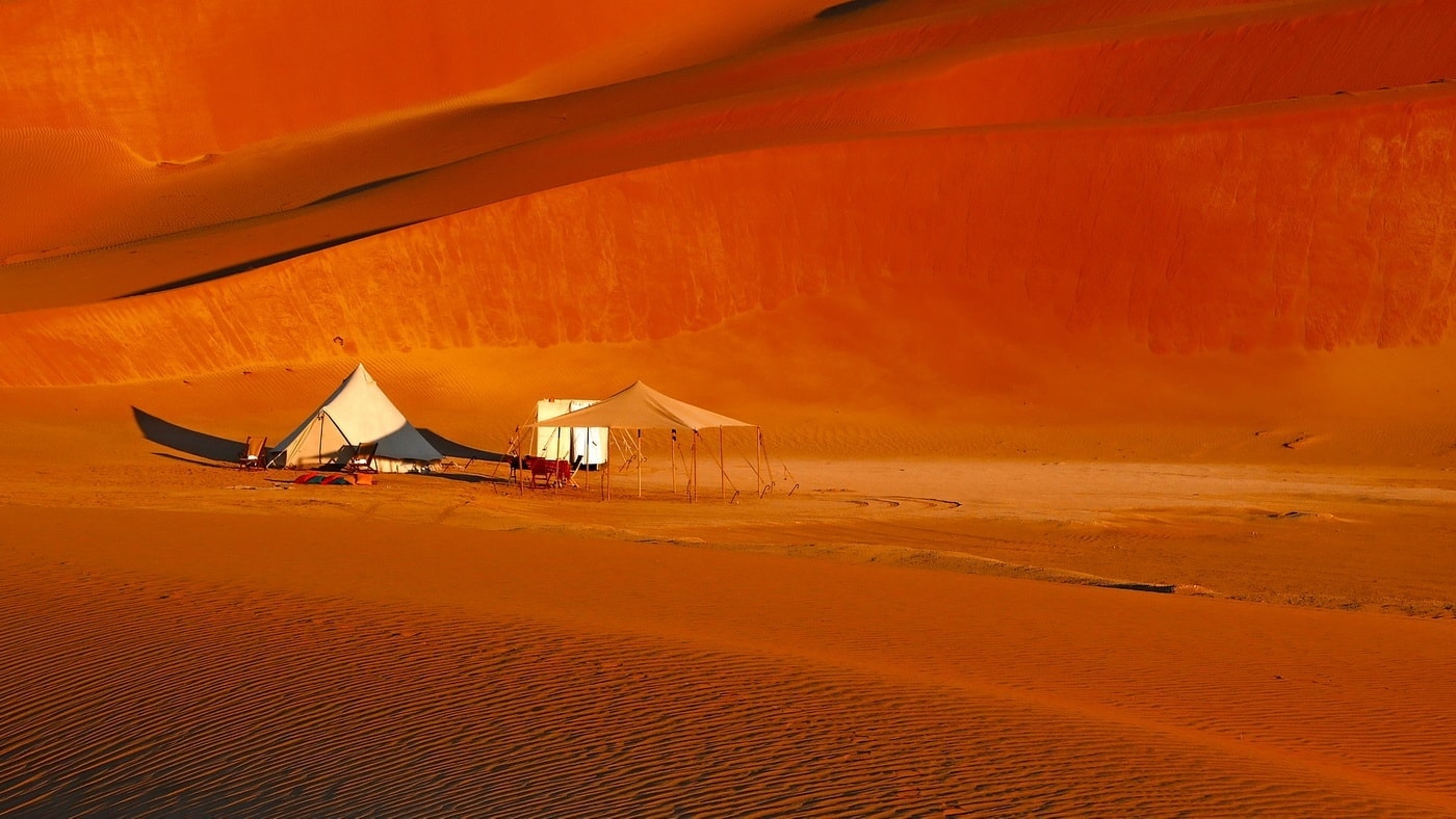 Wüsten-Glamping Oman