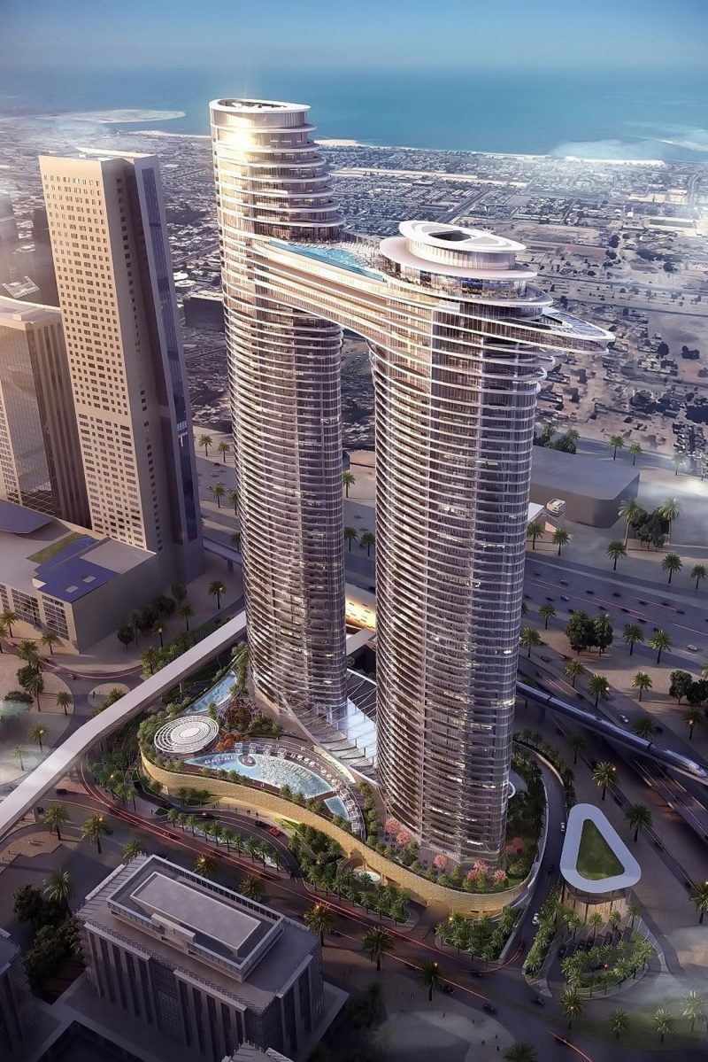 Address Sky View Dubai Spektakulärer Infinity Pool auf 220 Metern