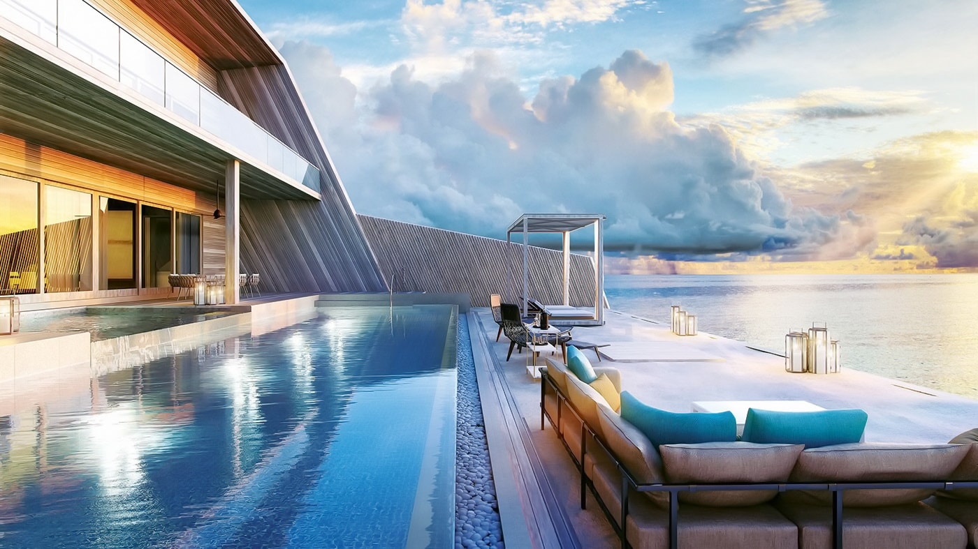 (c) The St. Regis Maldives Vommuli Resort