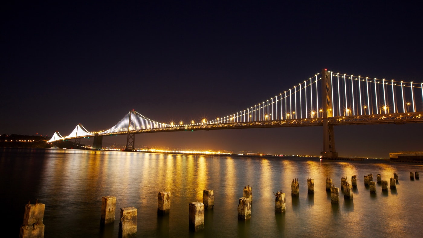 The Bay Lights by Leo Villareal (c) Illuminate SF / San Francisco Travel Association