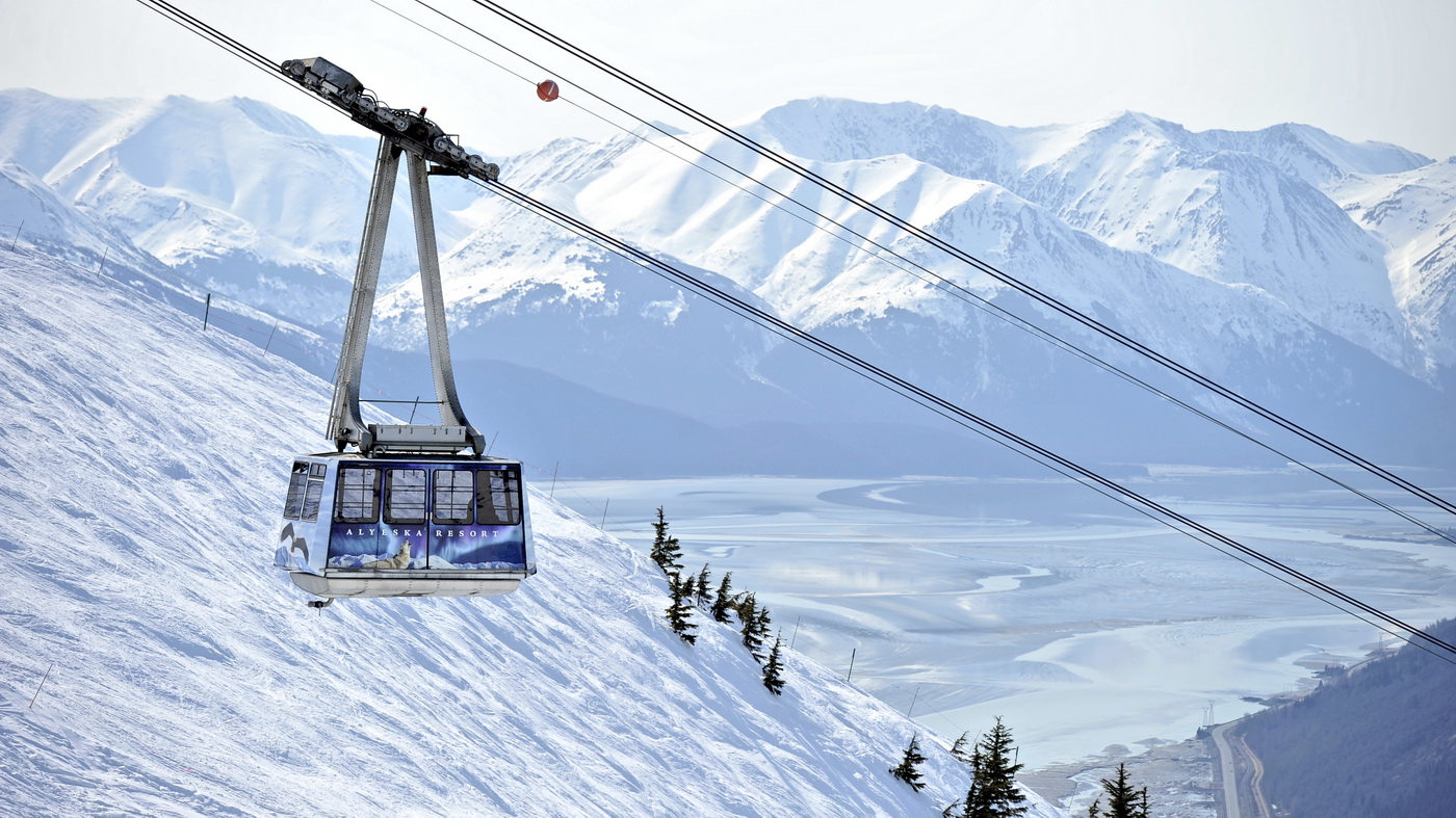 Skivergnügen in Alaska