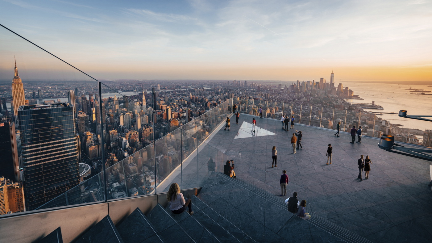 Edge at Hudson Yards: Neues von der besten Aussicht in New York 1 Edge at Hudson Yards: Neues von der besten Aussicht in New York